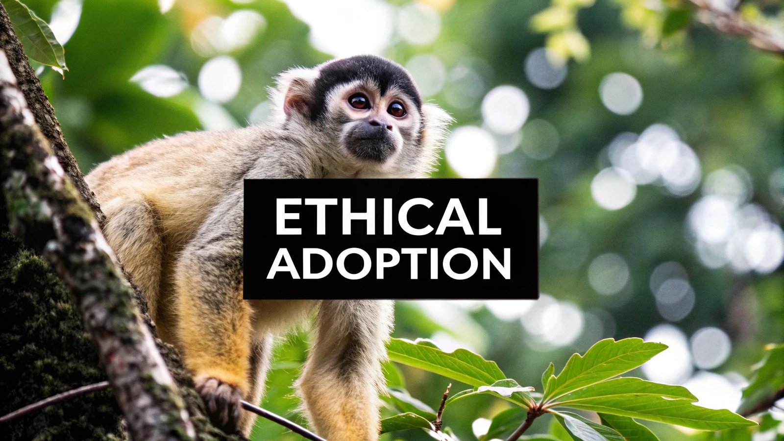 Adopting a Spider Monkey: Ethical Ways to Help Endangered Primates