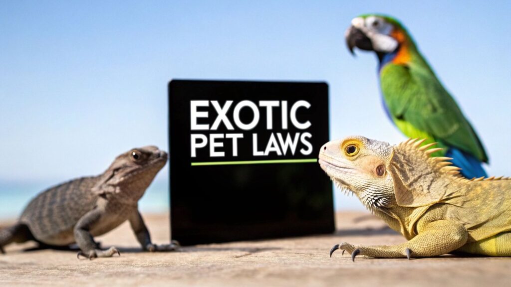 Exotic Pet Laws by State: Know the Key Regulations