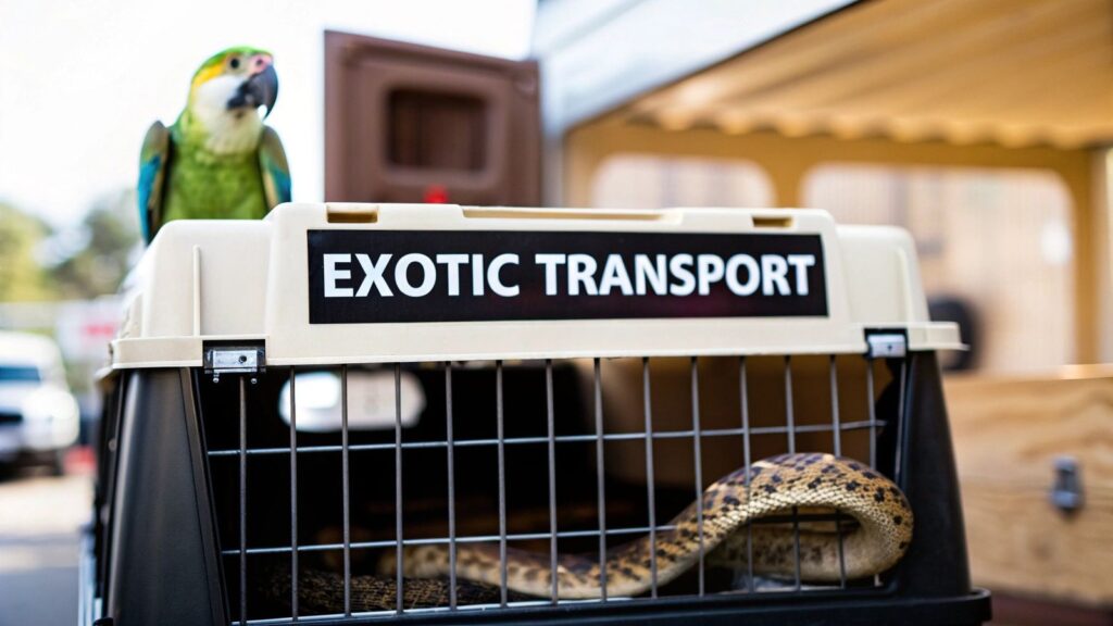 Exotic Animal Transport: Essential Tips for Safe Shipping