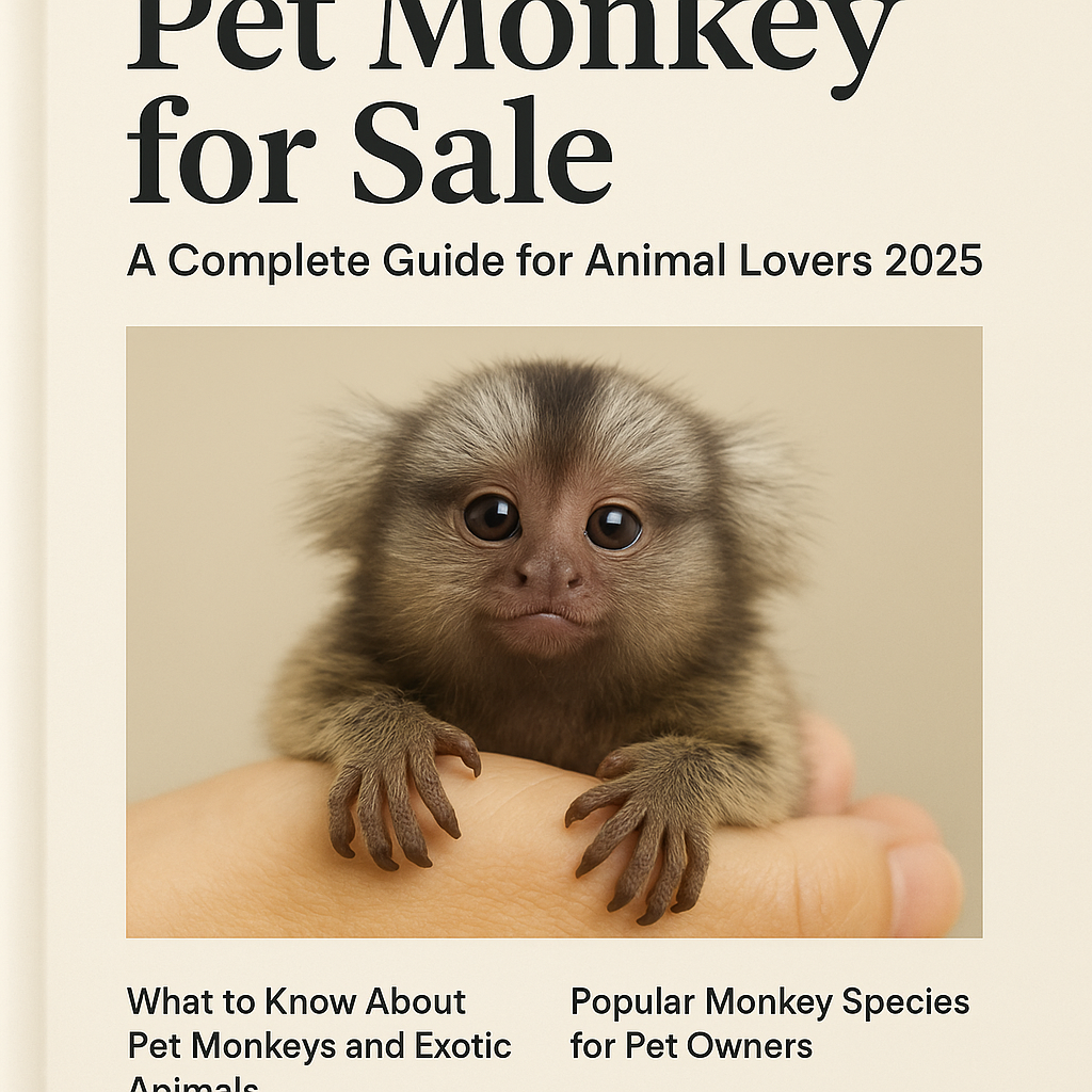 Pet Monkey for Sale: A Complete Guide for Animal Lovers 2025